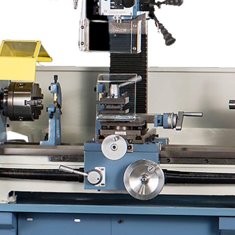 Máquina Multifuncional ( Torno, Furadeira E Fresadora), Capac