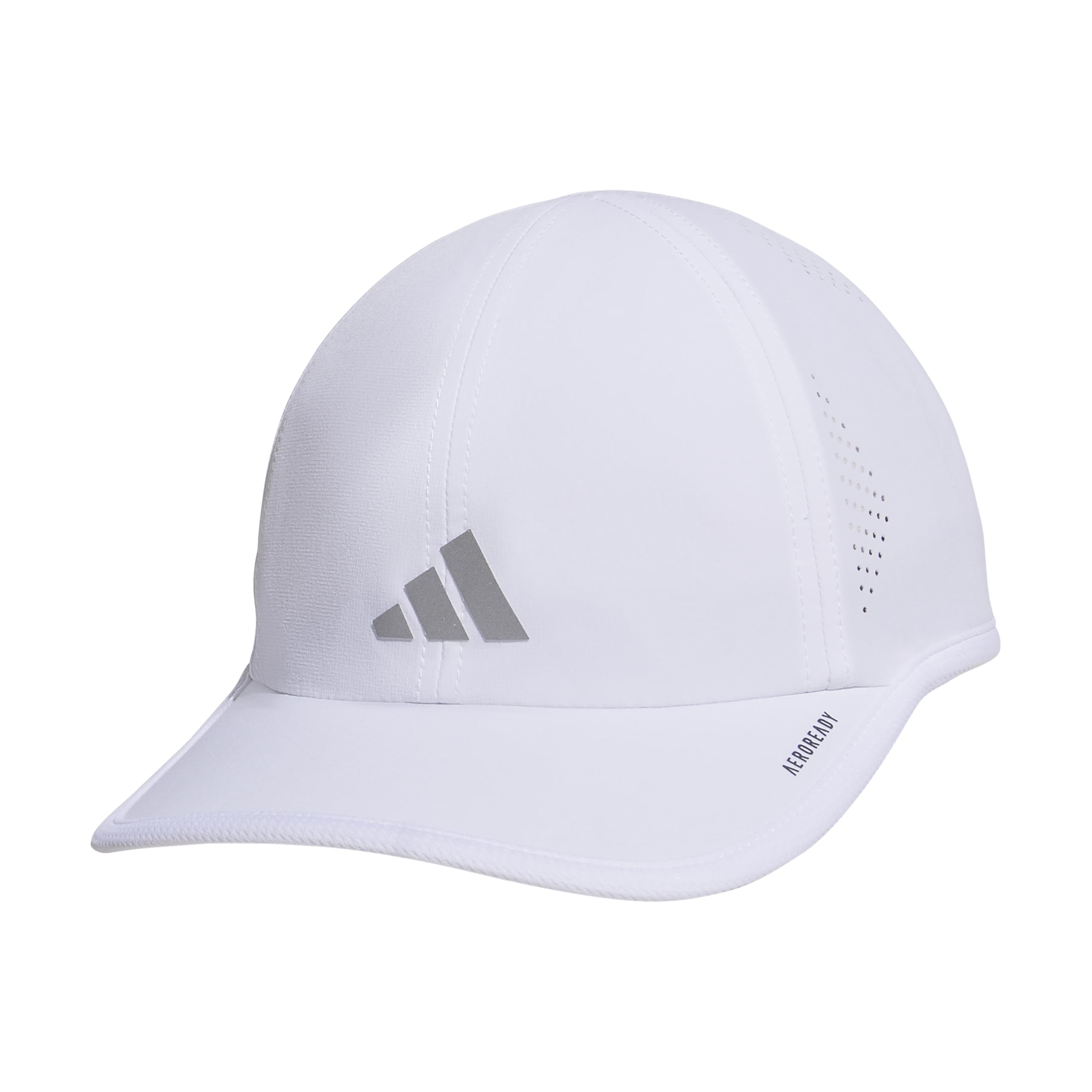Chapéu Feminino Adidas Superlite Branco/prateado Metálico