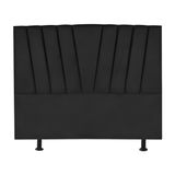 Cabeceira Estofada Cama Casal Queen Size 160 Cm Malu Veludo