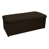 Calçadeira Copenhague 195 Cm King Size Corano Marrom