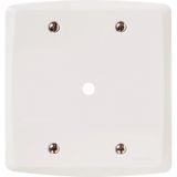 Placa Com 1 Furo 9,5 Mm 4x4 Tramontina Lux Branca