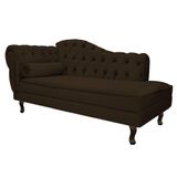 Recamier Diana 160cm Lado Direito Corano Marrom