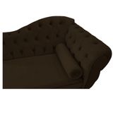 Recamier Diana 140cm Lado Esquerdo Corano Marrom