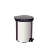Lixeira Com Pedal 12 Litros New Tramontina Aço Inox Polido