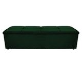 Calçadeira Munique 195 Cm King Size Suede Verde