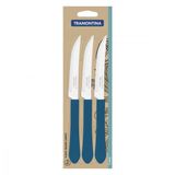 Conjunto De Facas Para Churrasco Tramontina Leme 3 Peças