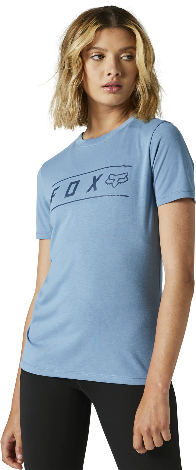 Camiseta Fox Racing Pinnacle De Manga Curta Tech Tee - Azul