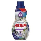 Amaciante Assim Concentrado Azul 500ml - Embalagem Com 12 Unidades
