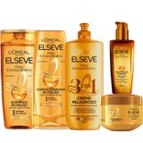Kit Elseve Óleo Extraordinário Nutrição Secos 3em1 Milagroso