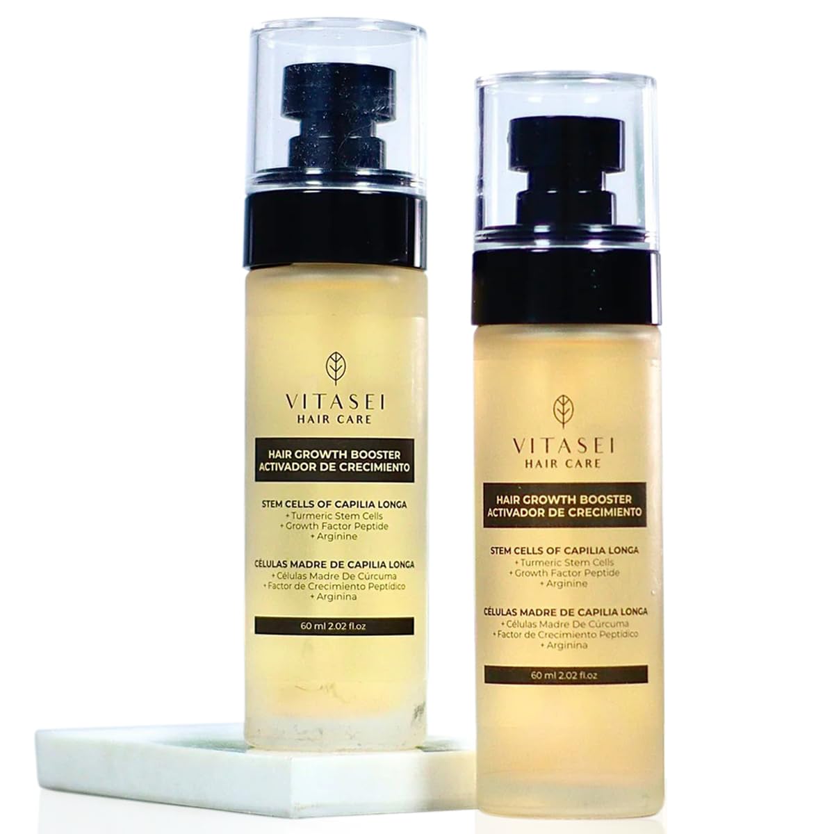 Soro Revitalizante Capilar Hair Booster Vitasei, 60 Ml, Pacote Com 2