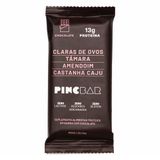 Barra De Proteína Pincbar Chocolate, Claras De Ovos, Tâmara, Amendoim, Castanha De Caju 50g