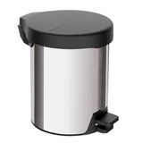Lixeira New Aço Inox Polido Com Pedal 5 Litros - Tramontina 94538/705