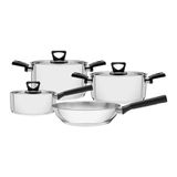 Jogo De Panelas Fundo Triplo Tramontina Brava 65180510 Inox