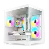 Pc Gamer Skill Aquarium, Amd Ryzen 7 5700g, 16gb 3200mhz, Geforce Rtx 2060 6gb, Ssd 512gb M.2, Fonte 600w 80 Plus, Branco Ska065
