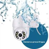 Câmera Segurança Smart Wi-fi Ip66 360 Visão Noturna Externa