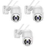 Kit 3 Câmeras De Segurança Domo Wifi Yoosee Externa