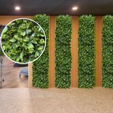 21 Placas Para Jardim Vertical Artificial Revestimento Premium Fácil De Instalar Cheflera Mista 60x40
