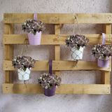 20 Mini Buquês De Hortênsia Artificial 26x22 Flores Artificiais Para Arranjos Modernos Em Comércios