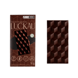 Barra Chocolate 70% Cacau Vegana - Zero Adição De Açúcares, Lactose E Glúten - Luckau - 75g
