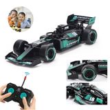 Carro Formula 1 Controle Remoto Solta Fumaça E Spray