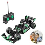 Carro F1 Controle Remoto Com Spray De Água E Fumaça Led