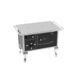 Fogão Lenha Direito 73cmx105cmx69 Cm Preto