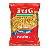 Macarrão Santa Amália Massa Com Ovos Parafuso 500g