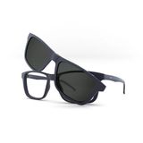 Óculos Hb Switch 0351 Matte Navy Polarized Gray
