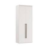 Módulo 700 Mm 2 Portas Com Cabideiros Belmax Branco