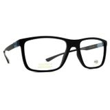 Óculos De Grau Hb Duotech 93138 Matte Black D Blue