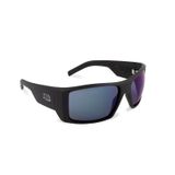 Óculos De Sol Hb Rocker 2.0 Matte Black/ Blue Chrome