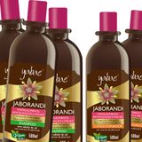 Kit Jaborandi - 3 Shampoos 500ml E 2 Condicionadores 500ml - Yabae - Vegano