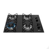 Cooktop a Gás Fischer 4 Bocas Fit Line Preto - Bivolt
