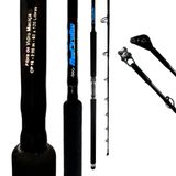 Vara Pesca Mig Piraíba 80-250lb Inteiriça Cpi16 2,00m Fibra De Vidro Molinete