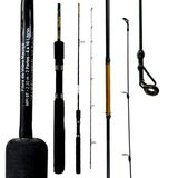 Vara Pesca Mig Tilápia 04-10lb Duas Partes Mip07 2,30m Fibra De Vidro Molinete