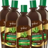 Kit Babosa - 5 Shampoo 500ml - Yabae - Vegano