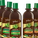 Kit Babosa - 3 Shampoos 500ml E 2 Condicionadores 500ml - Yabae - Vegano