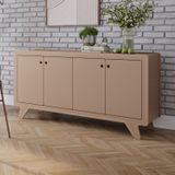 Buffet Para Sala De Jantar 4 Portas James Marrom