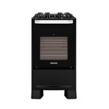 Fogão De Piso Mesa De Vidro Suggar Best Glass Fgvbg410pt 4 Bocas Preto Bivolt