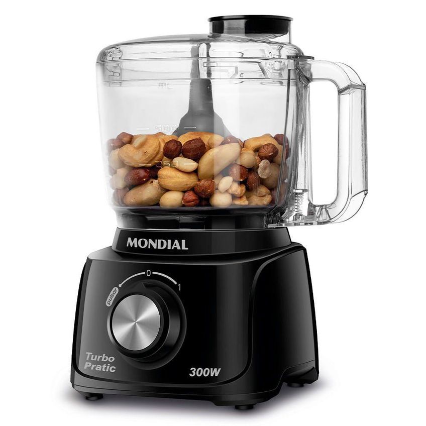 Mini Processador Turbo Pratic Mondial Mp-16-b Mini 127v/60hz . - imagem 2