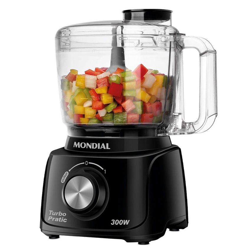 Mini Processador Turbo Pratic Mondial Mp-16-b Mini 127v/60hz . - imagem 3