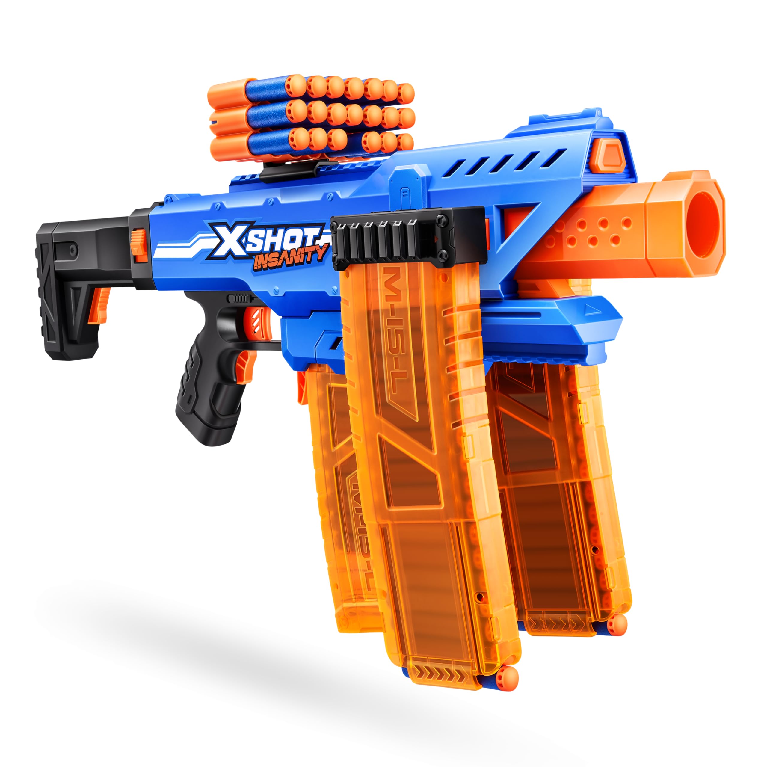 Clipe Motorizado Dart Blaster Xshot Insanity Mania Da Zuru - Carrefour