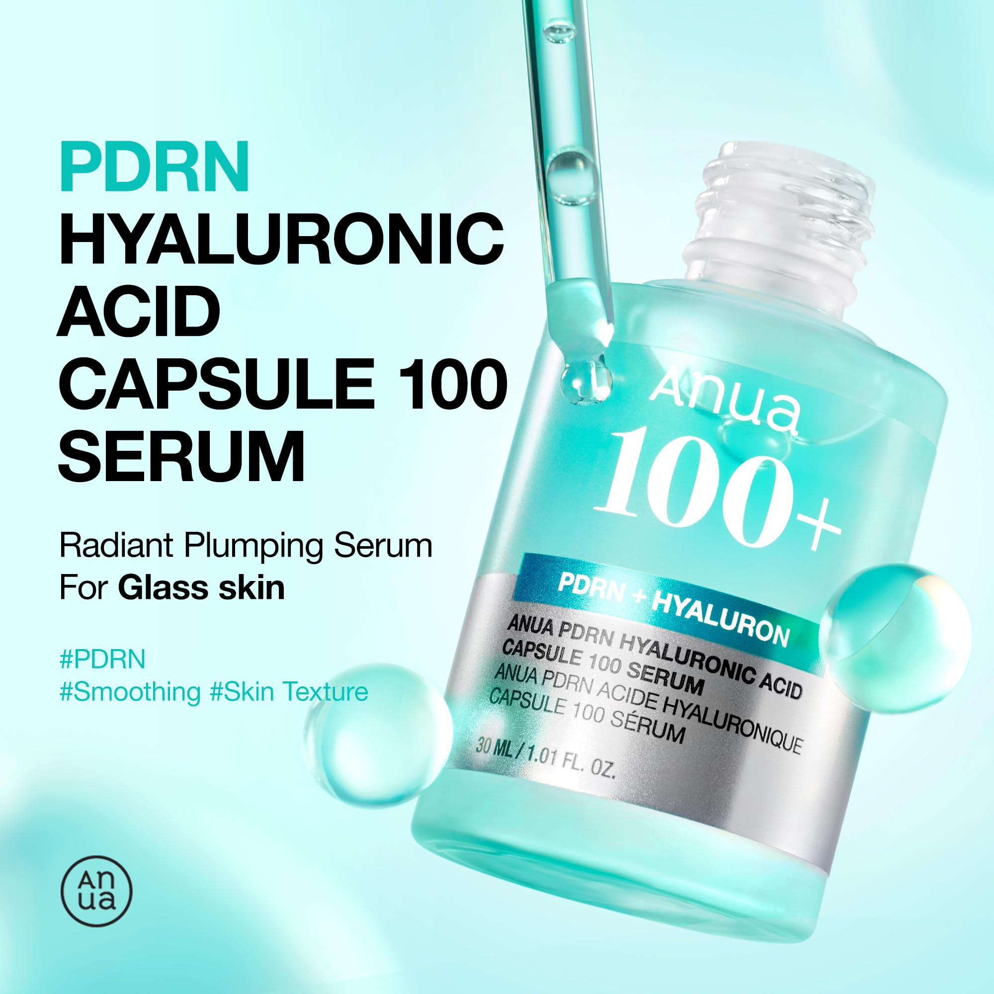 Anua PDRN Hyaluron セット 13点 Sérum Anua Pdrn Cápsula De Ácido Hialurônico 100 30ml - Carrefour