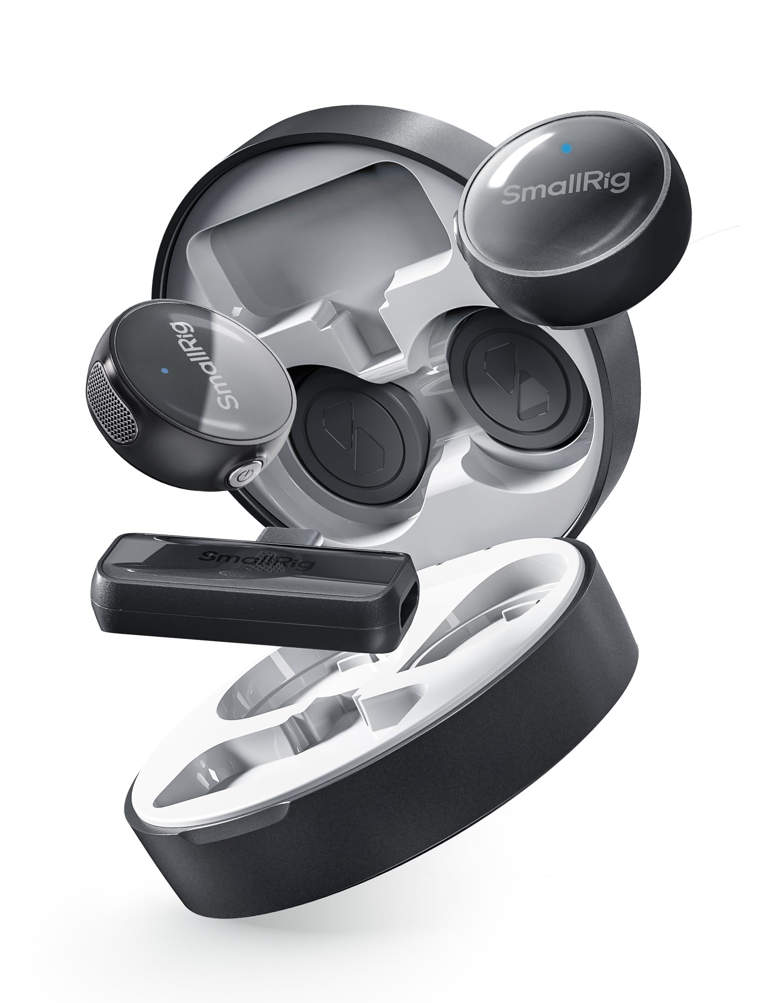 Microfone De Lapela Sem Fio Smallrig S60 Para Iphone E Android