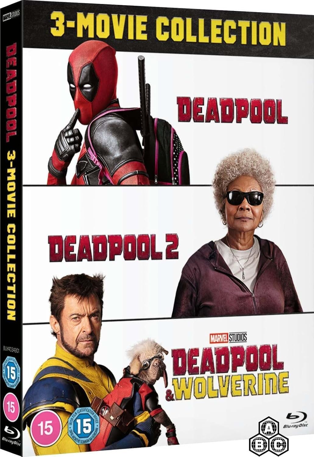 Blu-ray Deadpool: Coleção Completa De 3 Filmes [região Livre]