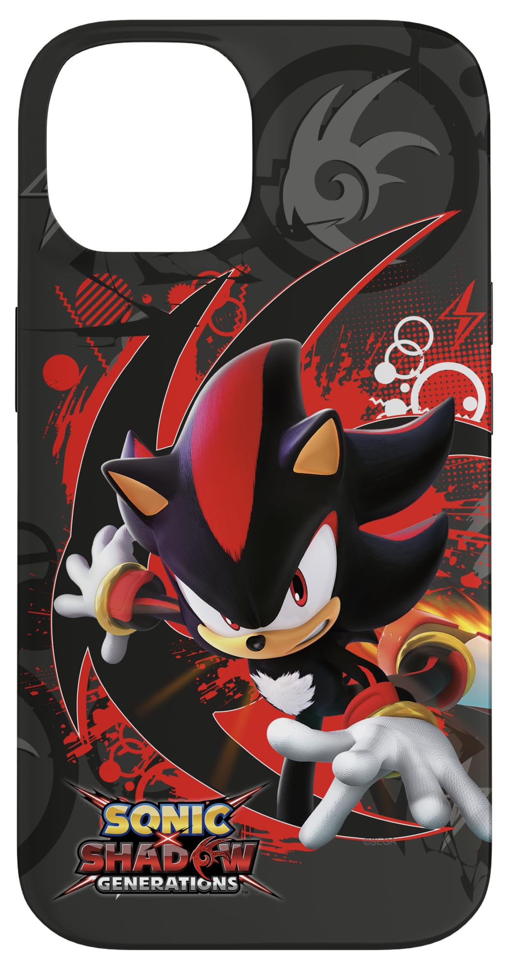 Capa Para Celular Sonic The Hedgehog Iphone 14 Sonic X Shadow