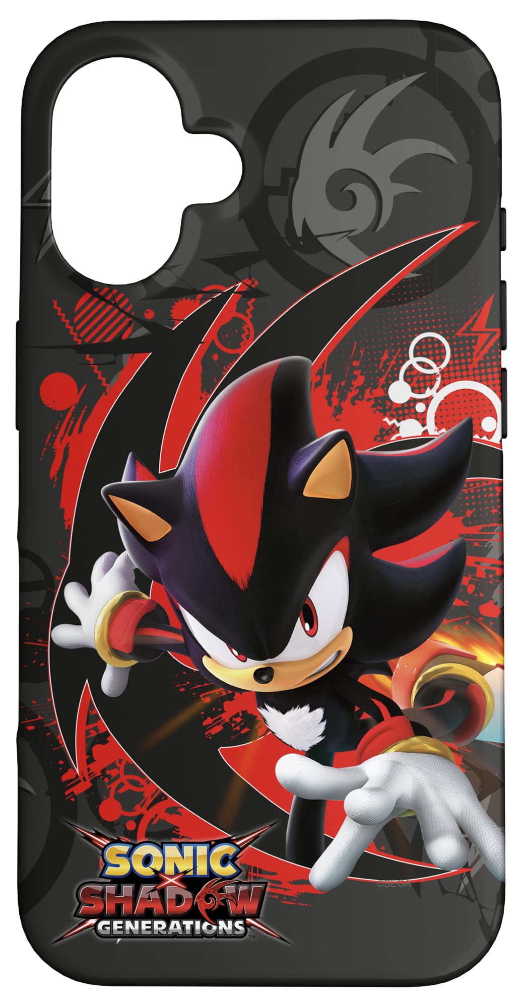Capa Para Celular Sonic The Hedgehog Iphone 16 Sonic X Shadow