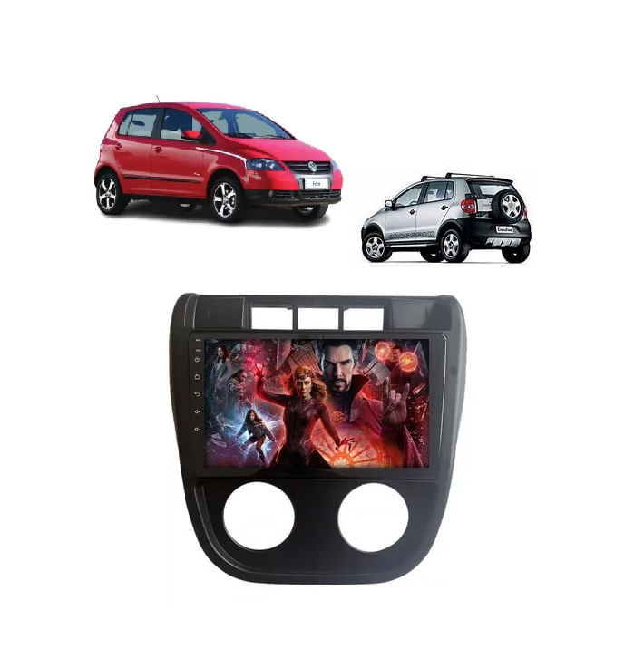 Kit Multimídia Fox Crossfox 2003 / 2009 Android 9 Pol 2/32gb Gps