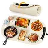 Tapete De Aquecimento De Alimentos Bandejas De Aquecimento Elétrico Para Bancada De Alimentos