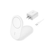 Suporte De Carregamento Sem Fio Belkin Magnetic Dobrável 15w Branco